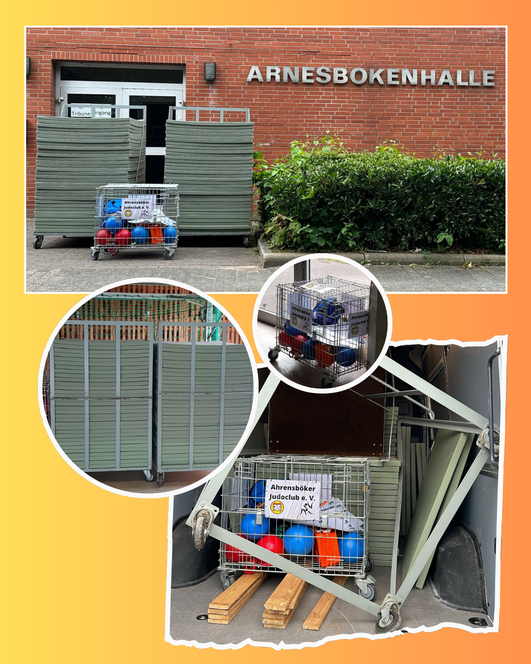 📢🚚 Mattentransport zur Arnesbokenhalle (Ahrensbök – 30.07.2025) 🚚📢