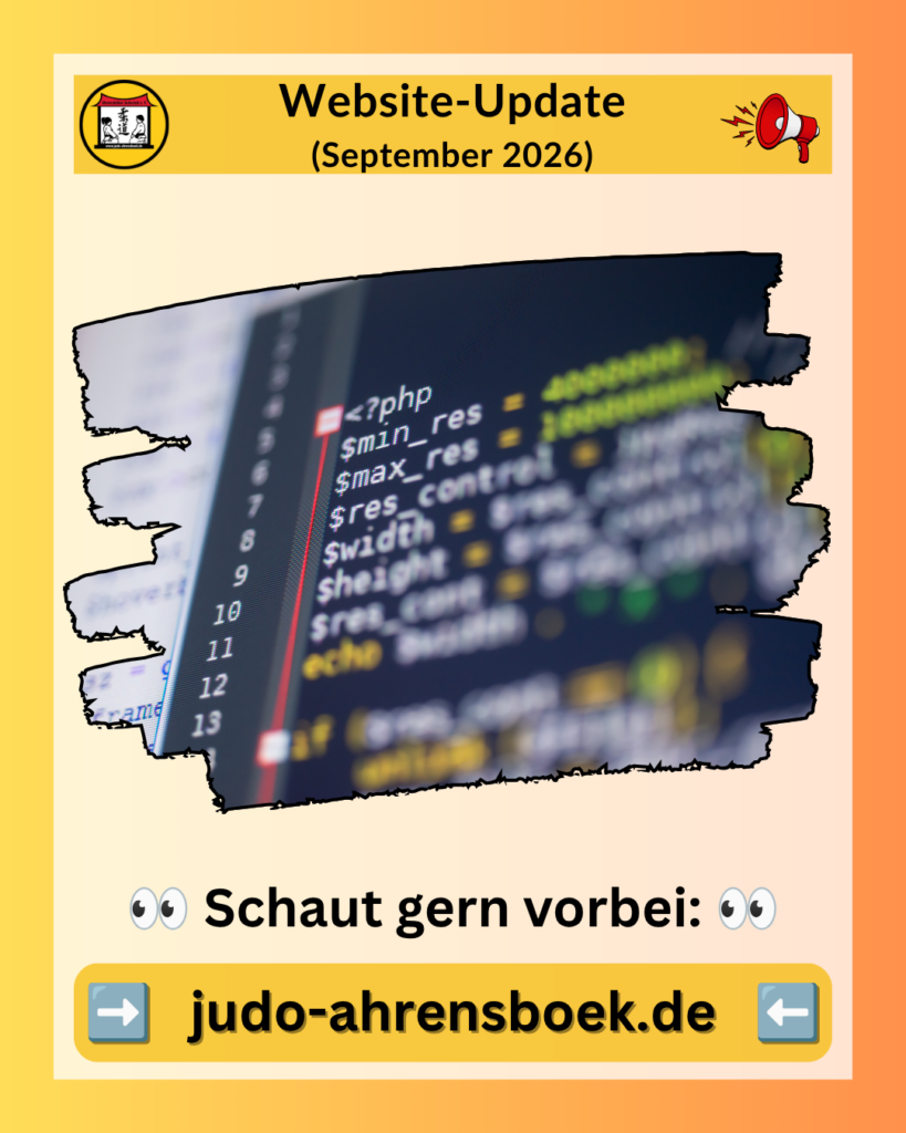 📢📱 Website-Update (September 2026) 📱📢