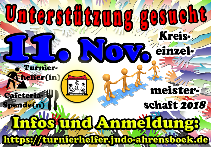 Unterstützung gesucht -> Kreiseinzelmeisterschaft 2018