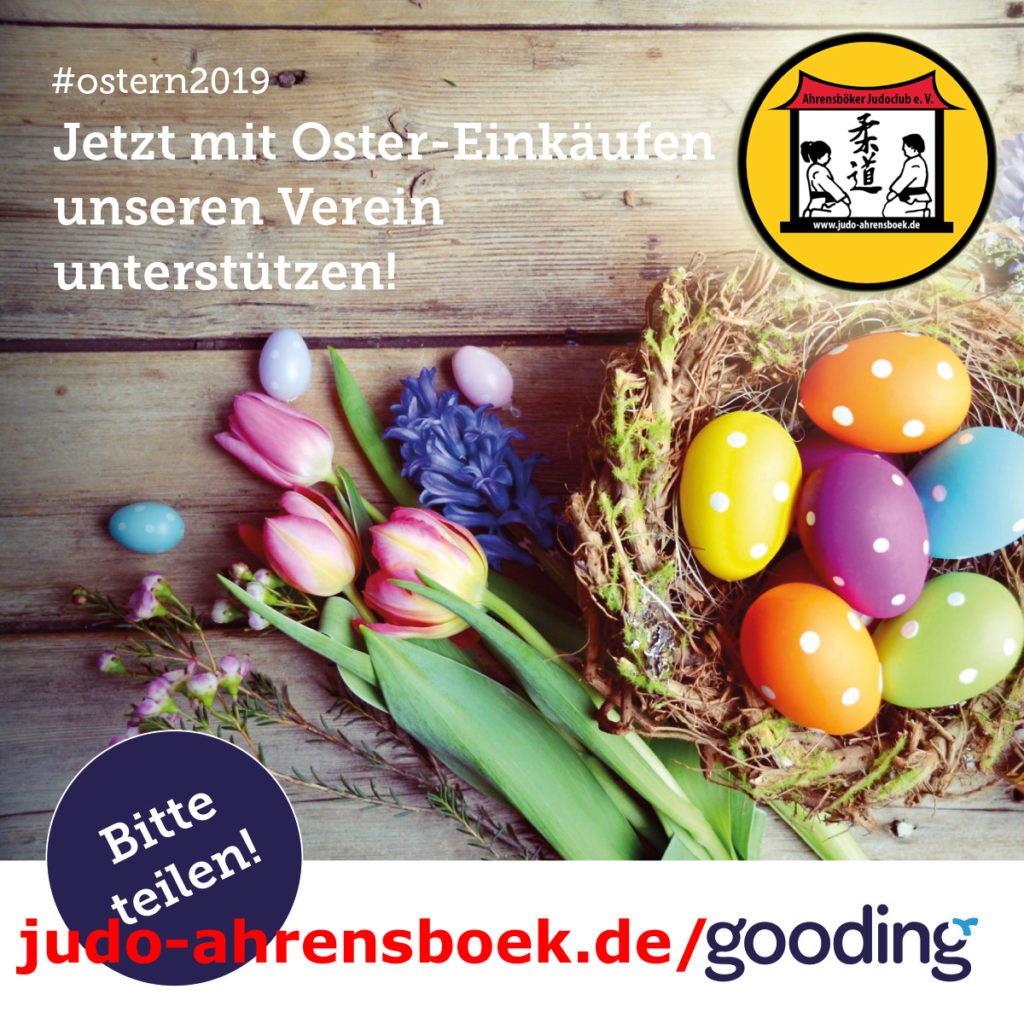 Ostern 2019 - Jetzt mit Oster-Einkäufen unseren Verein unterstützen!