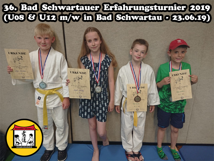 36. Bad Schwartauer Erfahrungsturnier 2019 (U08 & U12 m/w in Bad Schwartau - 23.06.19)