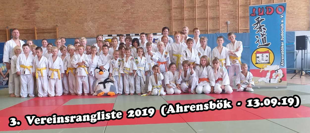 3. Vereinsrangliste 2019 (Ahrensbök - 13.09.19)
