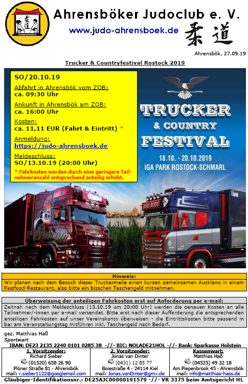 Trucker & Countryfestival Rostock 2019