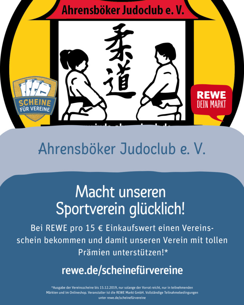 REWE - Scheine für Vereine 2019