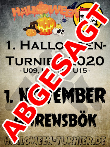1. Halloween-Turnier 2020 *ABGESAGT*