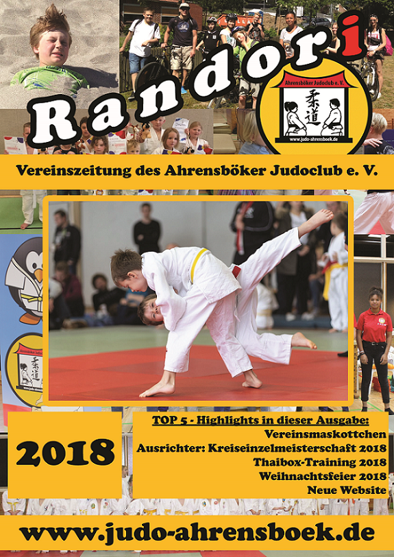 Randori 2018 - Vereinszeitung des Ahrensböker Judoclub e. V.