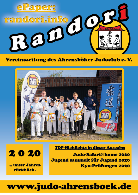 Randori 2020 - Vereinszeitung des Ahrensböker Judoclub e. V.